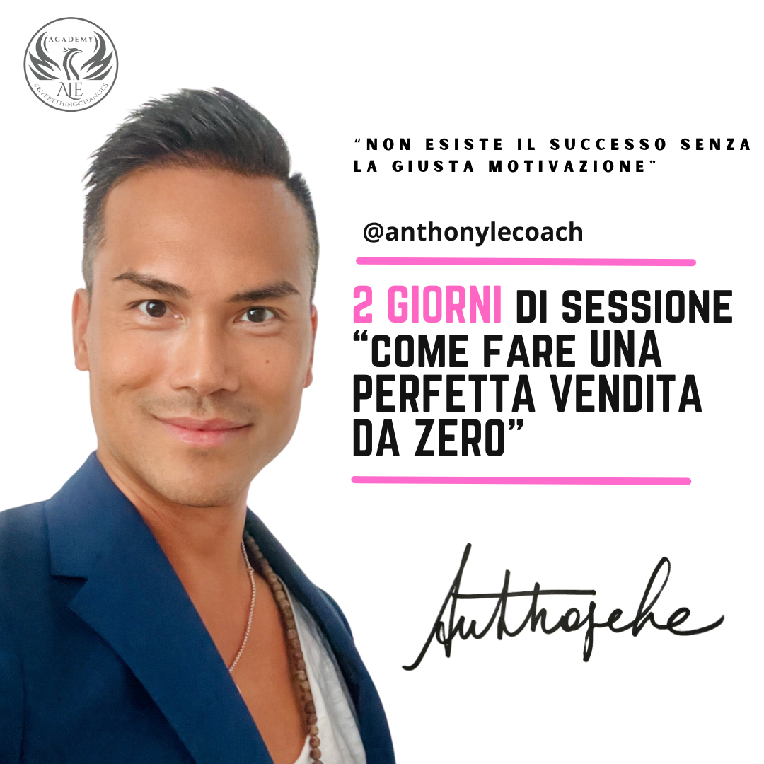 ANTHONY LE COME FARE UNA CONSULENZA 2GG